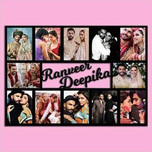 Personalized Collage Wooden Photo Frame with Name Gift For Couples, Anniversary, Birthday, Valentines Day, Husband, Wife, Boyfriend, Girlfriend, Friends, Parents