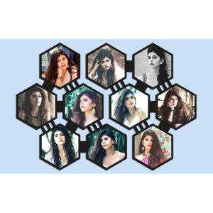 Personalised Photo Frames with Name, customized Photo Frames Anniversary, for Birthday (Medium)