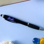 Personalized Premium LED Pen - Black