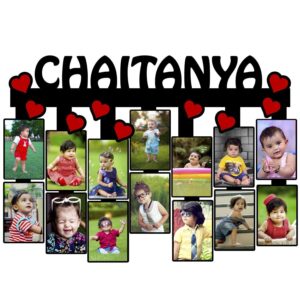 Customized Beautifully Designed Gift Wooden Photo Frame with Name Size 12×18 Inch