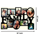 Personalized Family Wooden Photo Frame Collage Photo Frame Gift