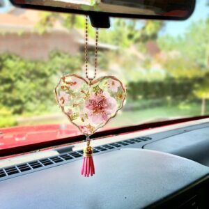 Islamic car mirror hanging with travel dua