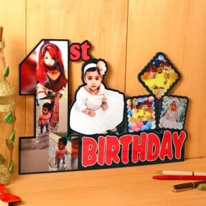 1st Birthday Sublimation Baby Frame-8x12"