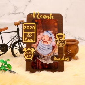 Personalized Wooden Photo Frame For Kids